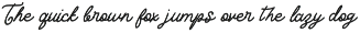 Nalthira - Monoline Cursive Script font preview