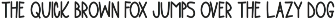 Hope Wins Typeface preview
