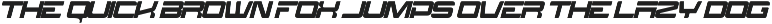 Hyper Sport - Racing Logo Font preview