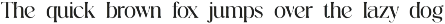 Roscia Sylvia Elegant Serif Font preview