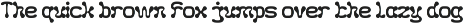 Fluidity font preview
