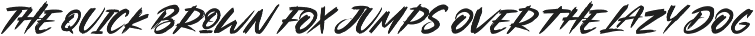Mightora - Strong Brush Font preview