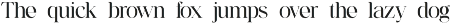 The Aesthetica Serif Modern Font preview