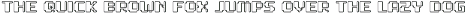 Helicopter – Pixel Display Typeface preview
