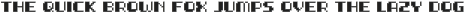 Helicopter – Pixel Display Typeface preview