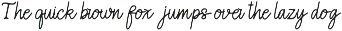 Manthys a Script Font preview