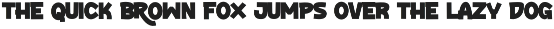 Korun Satom - Comic Font preview