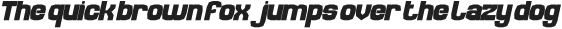MONSTER TRUCK Bold Italic otf (700) Sample