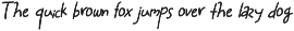 CS Darlene – Bad Handwritten Font preview