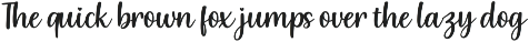 Bright Whisper Modern Font Duo Sans preview