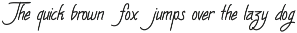 The Mossmof Monoline Script Font preview