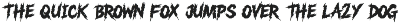 Ghost Rover - Horror Font preview