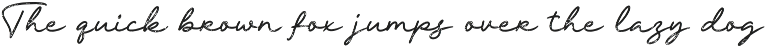 Daily Montana - A Handwritten Font preview