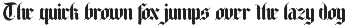 BlacklutterVol2 - Blackletter Font preview