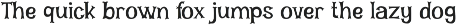 VOYAGAR font preview