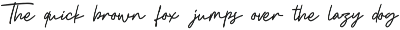 Osteno Monoline Script Font preview