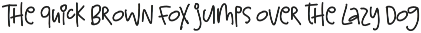 Kindly Crunch font preview
