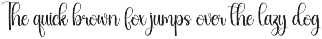 Christmas | Script Font preview