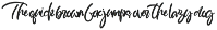 Halenkis Modern Brush Font preview