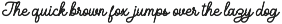 Leulasy a Monoline Script preview