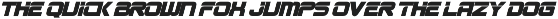 Horizon Drift - Sporty Race Font preview