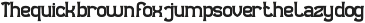 Observant and Aware font preview