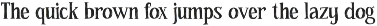 AVADA font preview