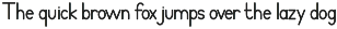 Monotrax Font preview