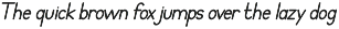 Monotrax Font preview