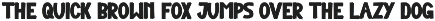 Javiore - Nature Font preview
