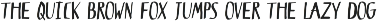 Rawstroke — Handcrafted Font preview