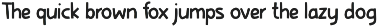 Nyimak font preview