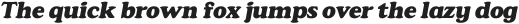 Astheric Variable Black Italic ttf (900) Sample