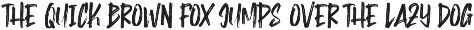 Montha Stroner Display Brush Font preview