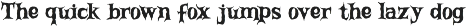 Broken Willow - Display Font preview