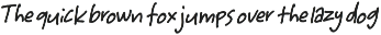 Trudging Slowly - hasty handwriting preview