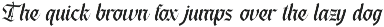 Berga Mont Typeface preview