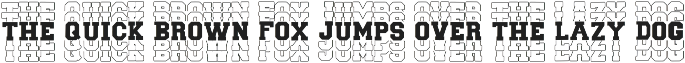 Scholar Stacked font preview