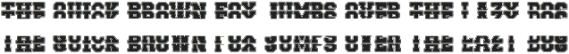 Scholar Varsity Stacked Monogram font preview
