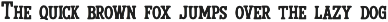 Rustero - Western Food Font preview