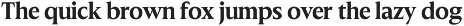 Slingera - Display Serif preview