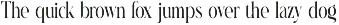 Roalling Elegant Serif Font preview