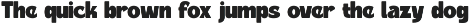Flury Muffin - Food Logo Font preview