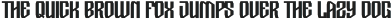 Exprons - Futuristic Space Font preview