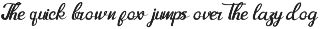 Blissara a Script Font preview