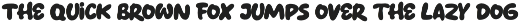 Giggle Drop Bubble Font preview