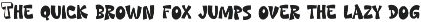 Populous font preview