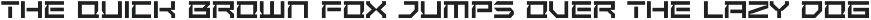 Eron-Futuristic Tech Display Font preview
