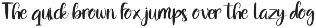 Elisora Script Font preview