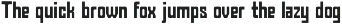 Dobla Sans | Industrial Font preview